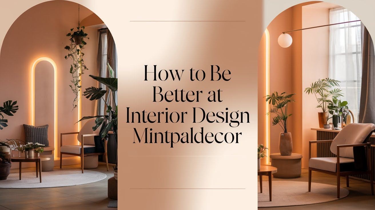 how to be better at interior design mintpaldecor